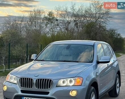 Синий БМВ Х3, объемом двигателя 3 л и пробегом 250 тыс. км за 11000 $, фото 1 на Automoto.ua