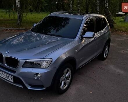 Синий БМВ Х3, объемом двигателя 2 л и пробегом 318 тыс. км за 13500 $, фото 1 на Automoto.ua