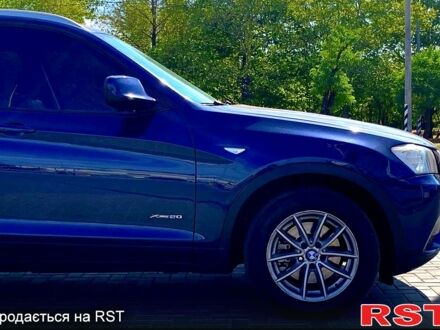 Синий БМВ Х3, объемом двигателя 2 л и пробегом 34500 тыс. км за 12500 $, фото 1 на Automoto.ua