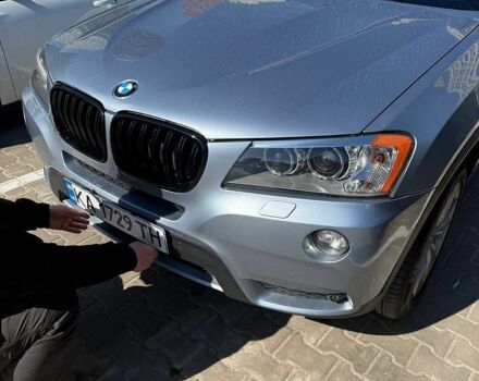 Синий БМВ Х3, объемом двигателя 3 л и пробегом 298 тыс. км за 6000 $, фото 1 на Automoto.ua