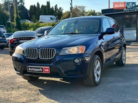 Синій БМВ Х3, об'ємом двигуна 3 л та пробігом 174 тис. км за 12130 $, фото 1 на Automoto.ua
