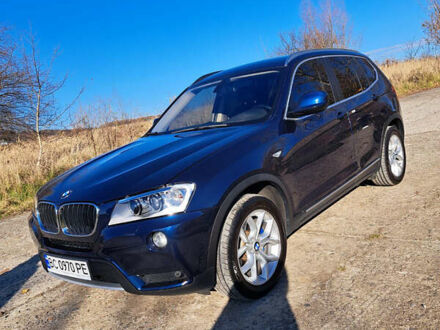 Синий БМВ Х3, объемом двигателя 2 л и пробегом 263 тыс. км за 15999 $, фото 1 на Automoto.ua