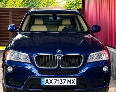 Синий БМВ Х3, объемом двигателя 2 л и пробегом 247 тыс. км за 10997 $, фото 1 на Automoto.ua