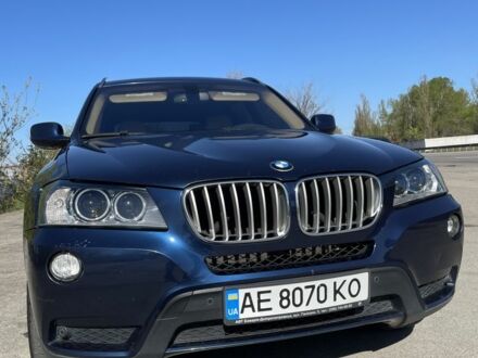БМВ Х3 2012 в Днепре (Днепропетровске) на Automoto.ua Синий БМВ Х3, объемом двигателя 2 л и пробегом 300 тыс. км за 11999 $, фото 1 на Automoto.ua