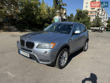 Синий БМВ Х3, объемом двигателя 2 л и пробегом 205 тыс. км за 14200 $, фото 1 на Automoto.ua