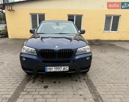 Синий БМВ Х3, объемом двигателя 2 л и пробегом 286 тыс. км за 12000 $, фото 1 на Automoto.ua