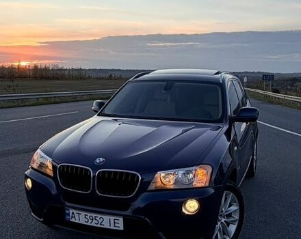 Синий БМВ Х3, объемом двигателя 2 л и пробегом 188 тыс. км за 11750 $, фото 1 на Automoto.ua