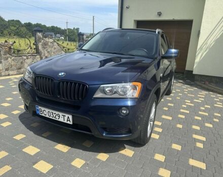 Синій БМВ Х3, об'ємом двигуна 2 л та пробігом 185 тис. км за 12600 $, фото 1 на Automoto.ua