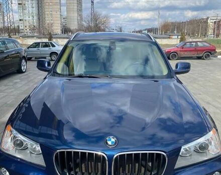 Синий БМВ Х3, объемом двигателя 2 л и пробегом 237 тыс. км за 13000 $, фото 1 на Automoto.ua