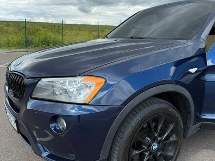 Синий БМВ Х3, объемом двигателя 2 л и пробегом 166 тыс. км за 12300 $, фото 1 на Automoto.ua