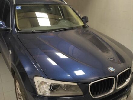 Синий БМВ Х3, объемом двигателя 2 л и пробегом 120 тыс. км за 19000 $, фото 1 на Automoto.ua