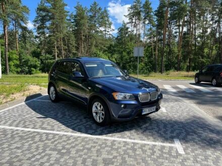 Синій БМВ Х3, об'ємом двигуна 2 л та пробігом 293 тис. км за 15500 $, фото 1 на Automoto.ua