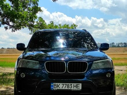 Синій БМВ Х3, об'ємом двигуна 2 л та пробігом 190 тис. км за 12900 $, фото 1 на Automoto.ua