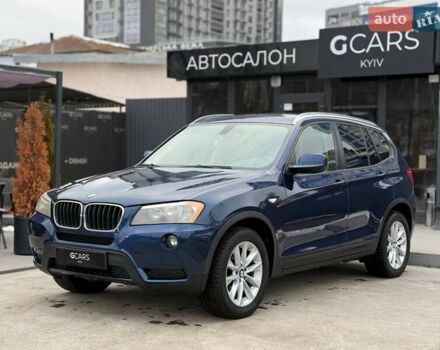 Синий БМВ Х3, объемом двигателя 2 л и пробегом 182 тыс. км за 13200 $, фото 1 на Automoto.ua