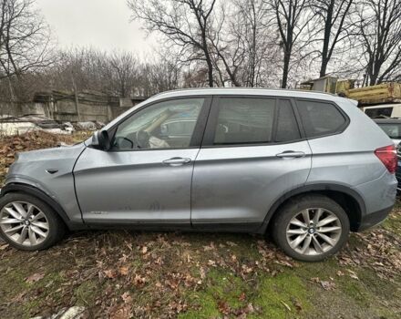 Синий БМВ Х3, объемом двигателя 2 л и пробегом 210 тыс. км за 4800 $, фото 1 на Automoto.ua