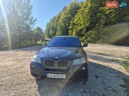 Синий БМВ Х3, объемом двигателя 2 л и пробегом 179 тыс. км за 9000 $, фото 1 на Automoto.ua
