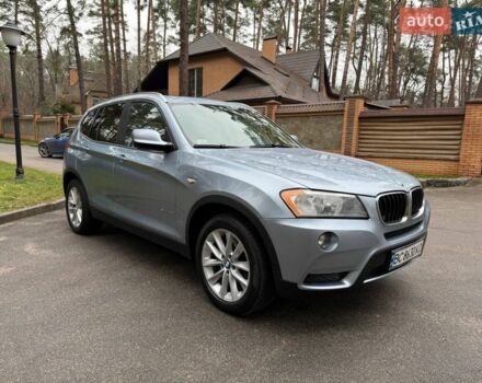 Синий БМВ Х3, объемом двигателя 2 л и пробегом 280 тыс. км за 11500 $, фото 1 на Automoto.ua