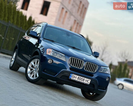 Синий БМВ Х3, объемом двигателя 2 л и пробегом 150 тыс. км за 15000 $, фото 1 на Automoto.ua