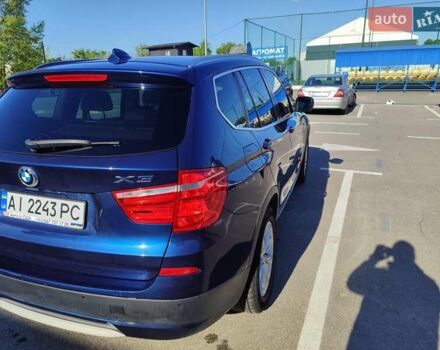 Синій БМВ Х3, об'ємом двигуна 2 л та пробігом 279 тис. км за 13900 $, фото 1 на Automoto.ua