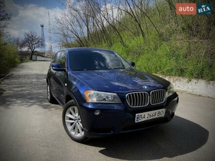Синій БМВ Х3, об'ємом двигуна 2 л та пробігом 145 тис. км за 16200 $, фото 1 на Automoto.ua