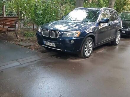 Синий БМВ Х3, объемом двигателя 2 л и пробегом 150 тыс. км за 16500 $, фото 1 на Automoto.ua
