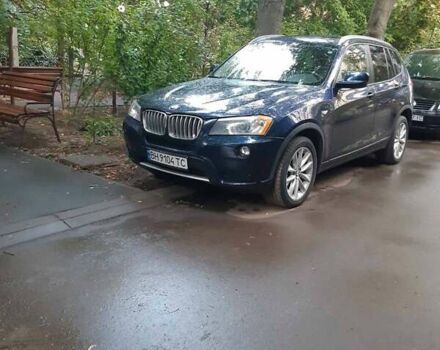 Синий БМВ Х3, объемом двигателя 2 л и пробегом 150 тыс. км за 16500 $, фото 1 на Automoto.ua
