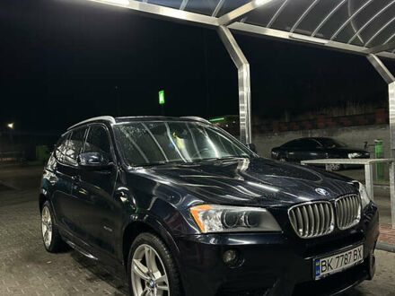 Синий БМВ Х3, объемом двигателя 2 л и пробегом 194 тыс. км за 15100 $, фото 1 на Automoto.ua