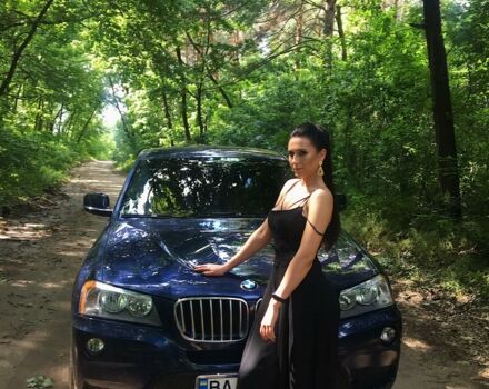 Синий БМВ Х3, объемом двигателя 2 л и пробегом 101 тыс. км за 20222 $, фото 1 на Automoto.ua