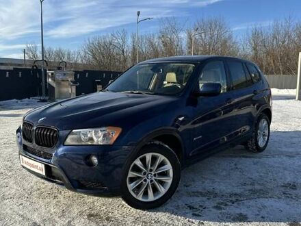 Синій БМВ Х3, об'ємом двигуна 2 л та пробігом 180 тис. км за 13200 $, фото 1 на Automoto.ua