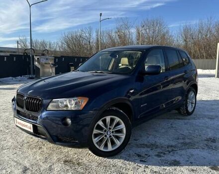 Синий БМВ Х3, объемом двигателя 2 л и пробегом 180 тыс. км за 13200 $, фото 1 на Automoto.ua