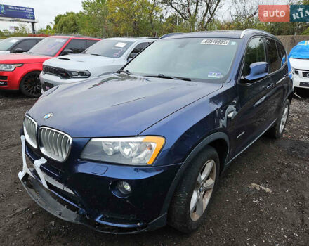 Синій БМВ Х3, об'ємом двигуна 2 л та пробігом 220 тис. км за 8900 $, фото 1 на Automoto.ua