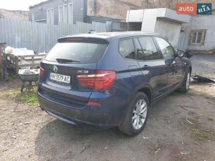 Синий БМВ Х3, объемом двигателя 2 л и пробегом 120 тыс. км за 6700 $, фото 1 на Automoto.ua