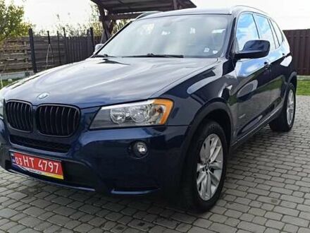 Синий БМВ Х3, объемом двигателя 2 л и пробегом 174 тыс. км за 11990 $, фото 1 на Automoto.ua