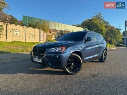 Синий БМВ Х3, объемом двигателя 2 л и пробегом 229 тыс. км за 15500 $, фото 1 на Automoto.ua