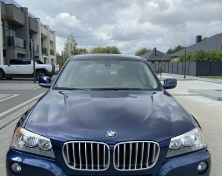 Синий БМВ Х3, объемом двигателя 2 л и пробегом 217 тыс. км за 12900 $, фото 1 на Automoto.ua