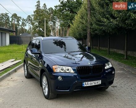 Синий БМВ Х3, объемом двигателя 2 л и пробегом 208 тыс. км за 15500 $, фото 1 на Automoto.ua