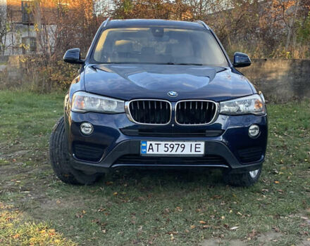 Синий БМВ Х3, объемом двигателя 2 л и пробегом 209 тыс. км за 21000 $, фото 1 на Automoto.ua