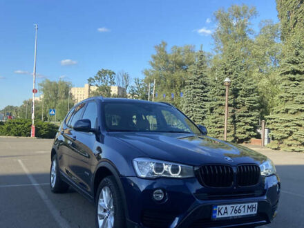 Синий БМВ Х3, объемом двигателя 2 л и пробегом 151 тыс. км за 18000 $, фото 1 на Automoto.ua