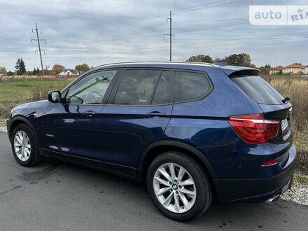 Синий БМВ Х3, объемом двигателя 2 л и пробегом 110 тыс. км за 18600 $, фото 1 на Automoto.ua