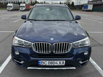 Синий БМВ Х3, объемом двигателя 2 л и пробегом 165 тыс. км за 15900 $, фото 1 на Automoto.ua