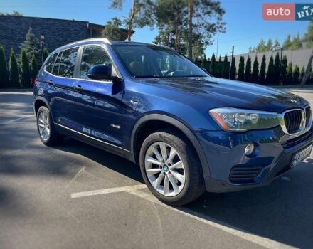 Синий БМВ Х3, объемом двигателя 2 л и пробегом 279 тыс. км за 12000 $, фото 1 на Automoto.ua
