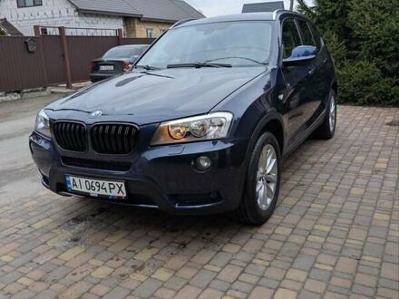 Синій БМВ Х3, об'ємом двигуна 2 л та пробігом 368 тис. км за 11700 $, фото 1 на Automoto.ua