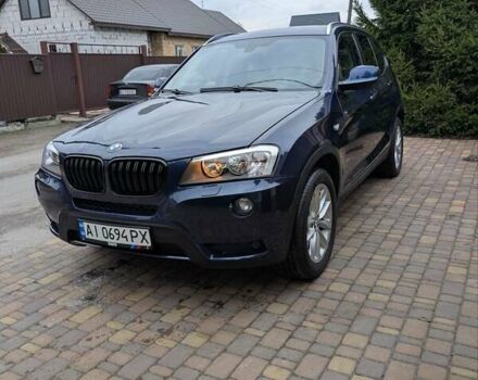 Синий БМВ Х3, объемом двигателя 2 л и пробегом 368 тыс. км за 11700 $, фото 1 на Automoto.ua