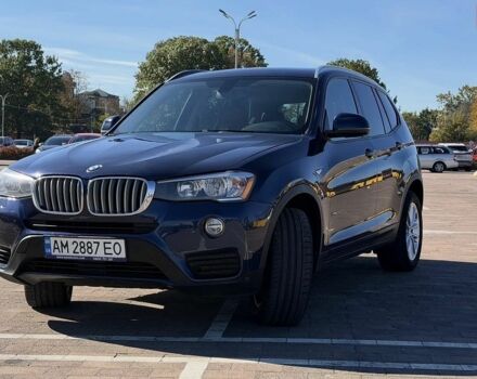 Синий БМВ Х3, объемом двигателя 2 л и пробегом 165 тыс. км за 16000 $, фото 1 на Automoto.ua