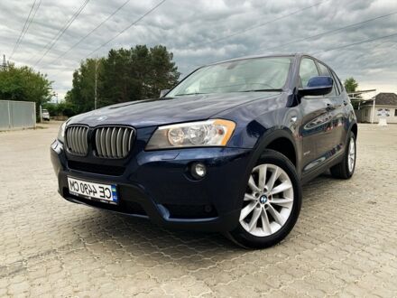 Синий БМВ Х3, объемом двигателя 2 л и пробегом 116 тыс. км за 17500 $, фото 1 на Automoto.ua