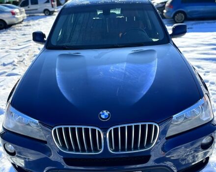 Синий БМВ Х3, объемом двигателя 2 л и пробегом 211 тыс. км за 13100 $, фото 1 на Automoto.ua