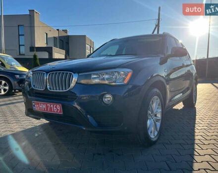 Синий БМВ Х3, объемом двигателя 2 л и пробегом 204 тыс. км за 15000 $, фото 1 на Automoto.ua