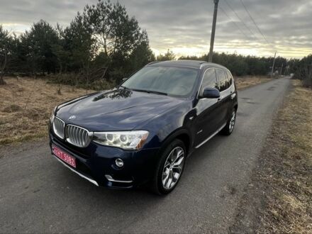 Синій БМВ Х3, об'ємом двигуна 2 л та пробігом 165 тис. км за 15700 $, фото 1 на Automoto.ua