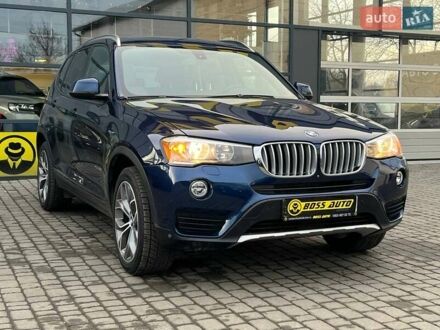 Синий БМВ Х3, объемом двигателя 2 л и пробегом 85 тыс. км за 20500 $, фото 1 на Automoto.ua