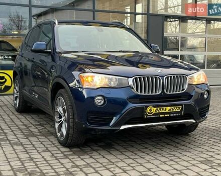 Синий БМВ Х3, объемом двигателя 2 л и пробегом 85 тыс. км за 20500 $, фото 1 на Automoto.ua
